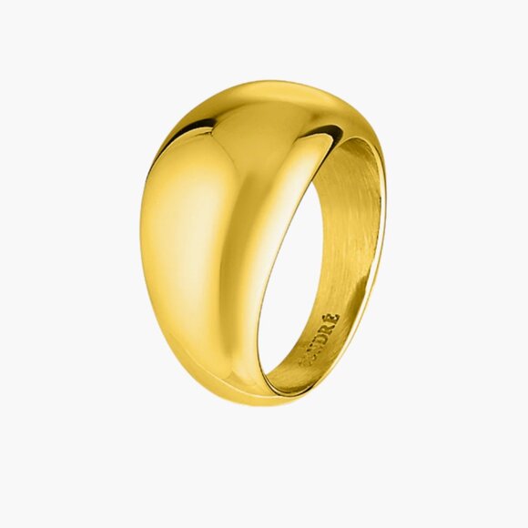 CENDRÉ Yves Dome Ring – Gold | Size 9 - Picture 5 of 13